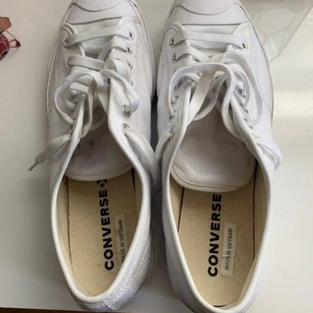 Converse Jack Purcell Unisex leather Sneakers(womens listing)